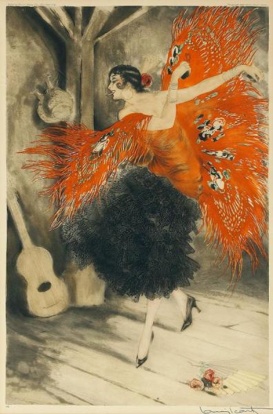 Spanish Dance by Louis Icart