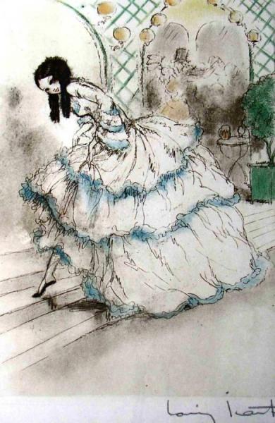 Stepping Up by Louis Icart