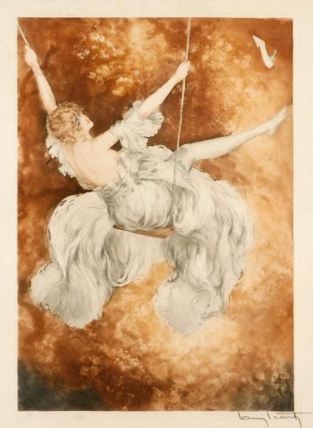 Swing by Louis Icart