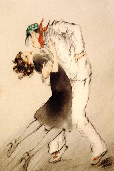 Tango by Louis Icart