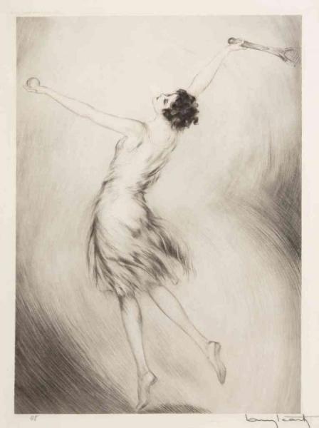 Tennis by Louis Icart
