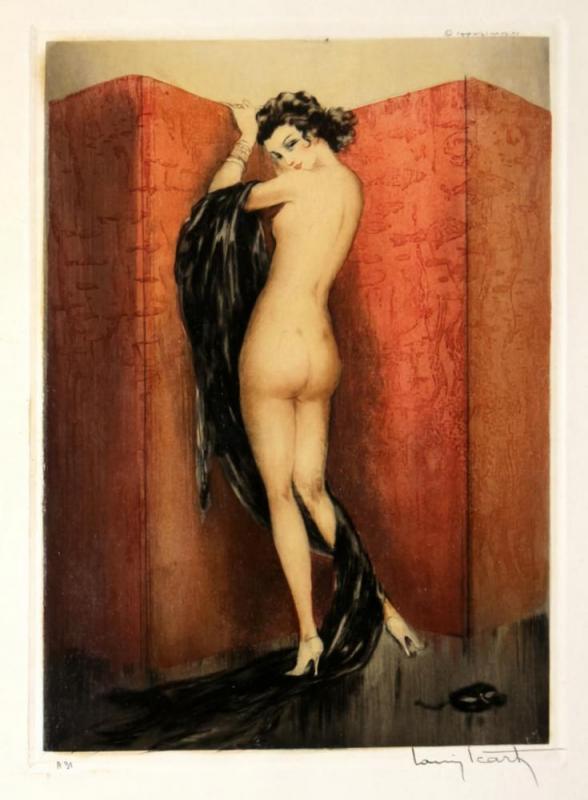 Unmasked by Louis Icart