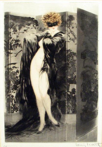 Venetian Shawl by Louis Icart