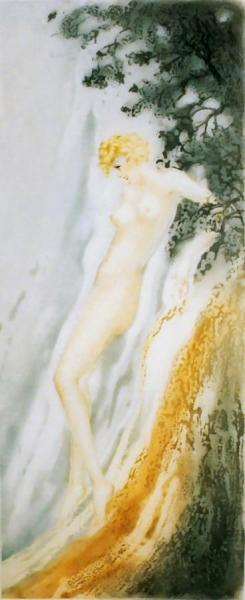 Waterfall by Louis Icart