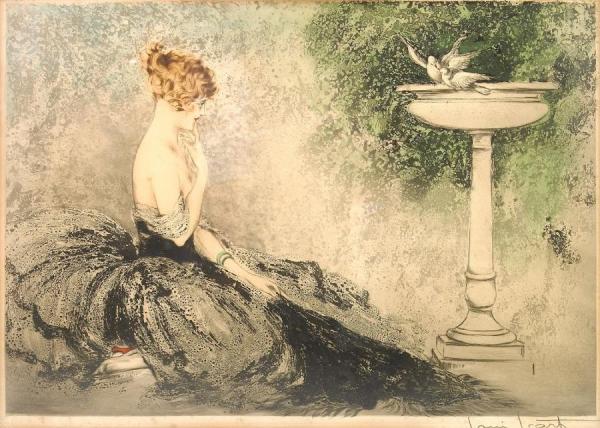 Wistfulness by Louis Icart