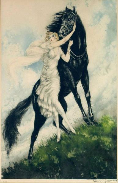 Youth by Louis Icart
