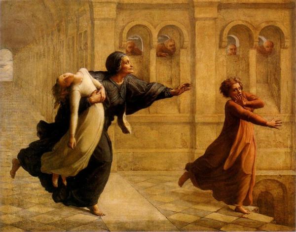 Poem Of The Soul 08, Nightmare by Louis Janmot