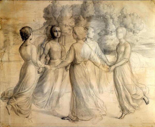 Rays Of Sunlight by Louis Janmot