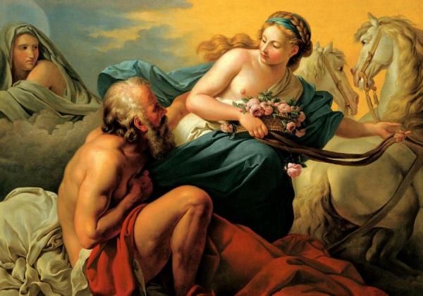 Aurora's Take Off by Louis Jean François Lagrenée