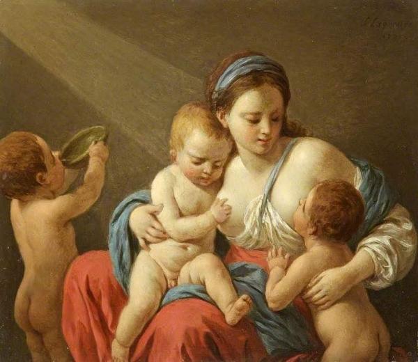 Charity by Louis Jean François Lagrenée