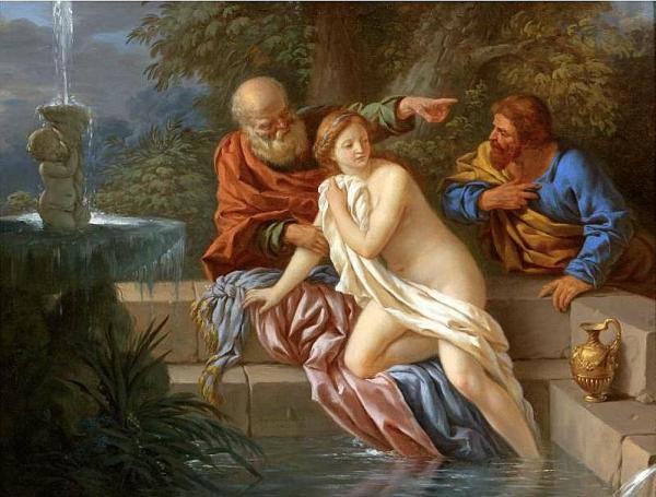 Louis Jean François Lagrenée Susanna And The Elders