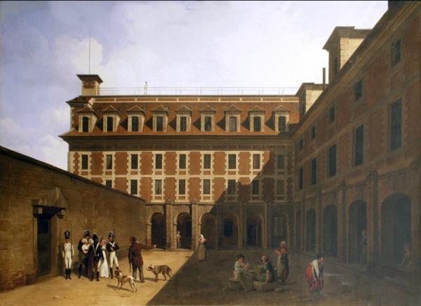 La Prison Des Madelonnettes by Louis Leopold Boilly