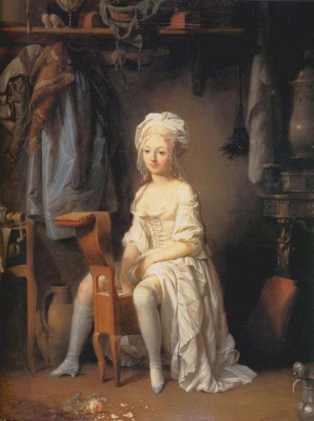 La Toilette Intime by Louis Leopold Boilly