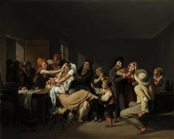Les Femmes Se Battent by Louis Leopold Boilly