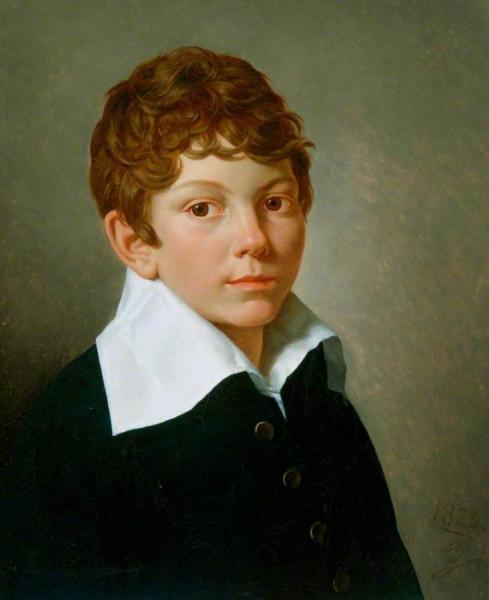 Portrait Of A Boy by Louis Leopold Boilly Oil Painting Reproductions