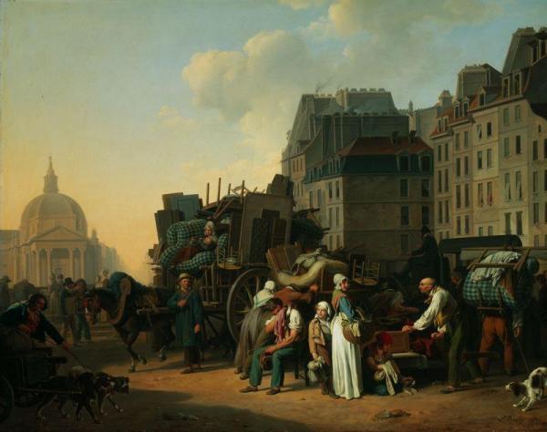 The Movings by Louis Leopold Boilly