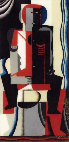 Couple by Louis Marcoussis