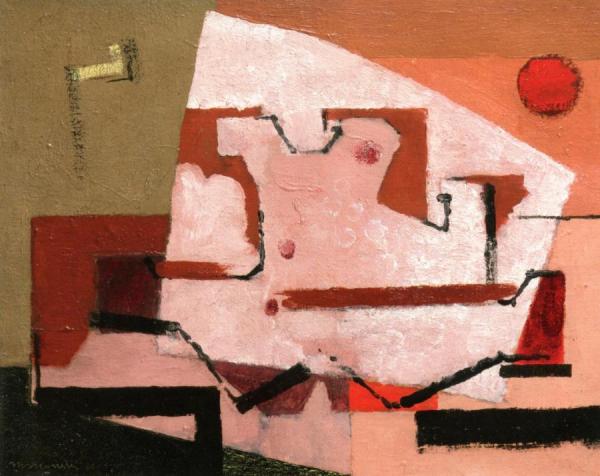 Shell In Red Sunlight by Louis Marcoussis