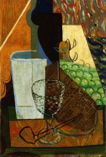 Still Life by Louis Marcoussis Oil Painting Reproductions