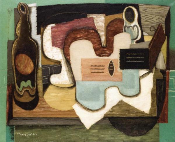 The Zither by Louis Marcoussis