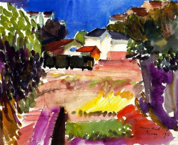 Louis Moilliet Rivaz Station