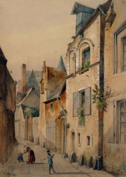 Eglise Saint-aldric by Louis Moullin