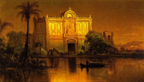 "ave Maria": Evening In The Tropics (ii) by Louis Remy Mignot