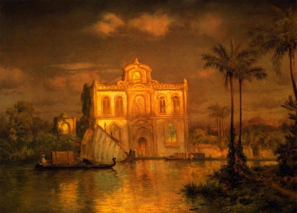 Louis Remy Mignot 'ave Maria': Scene Of The Guayaquil River, Ecuador (iii)