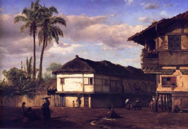 Street View In Guayaquil, Ecuador by Louis Remy Mignot