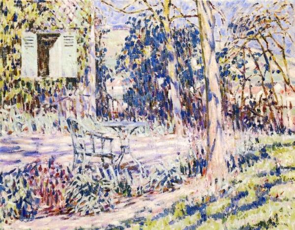 Garden Landscape by Louis Ritman