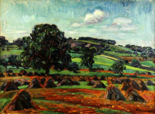 Haystacks by Louis Ritman