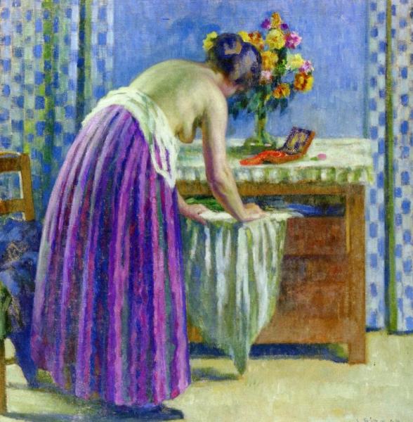 La Toilette No. 2 by Louis Ritman Oil Painting Reproductions