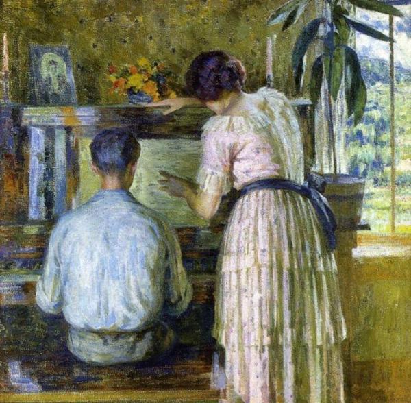 Louis Ritman The Piano Lesson