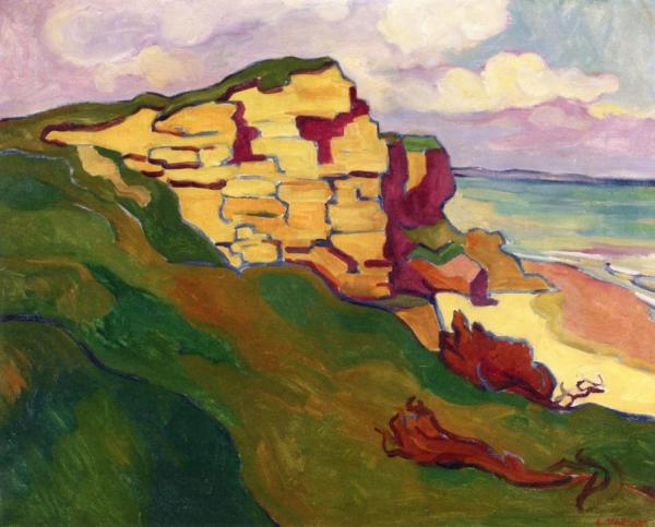 A Cliff by Louis Valtat