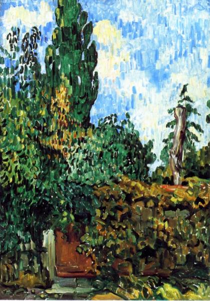A Versailles Garden by Louis Valtat