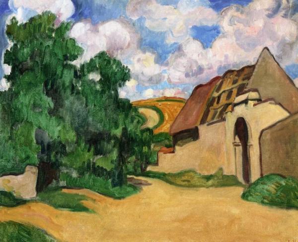 An Abandoned Farm by Louis Valtat Oil Painting Reproductions