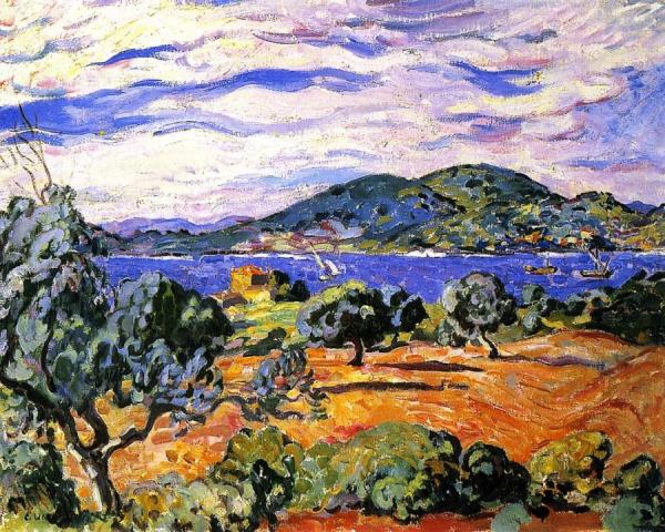 Anthèor Bay by Louis Valtat
