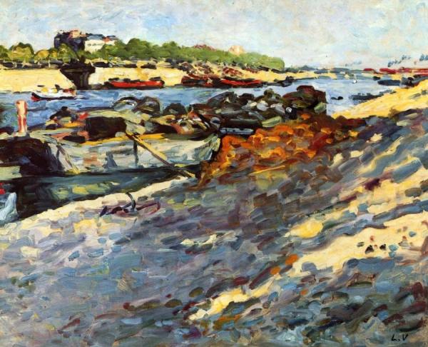 Barges On The Seine by Louis Valtat Oil Painting Reproductions