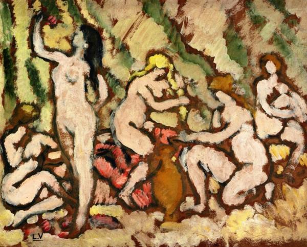 Bathers by Louis Valtat