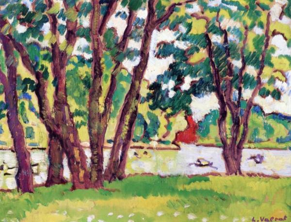 Bois De Boulogne by Louis Valtat
