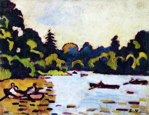 Bois De Boulogne by Louis Valtat