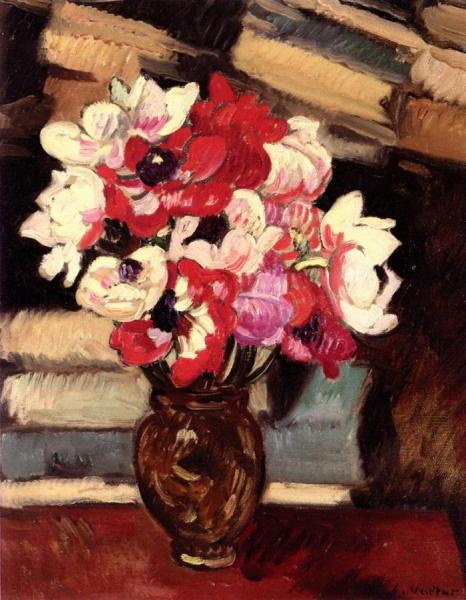 Bouquet Of Anemones by Louis Valtat