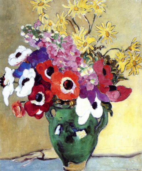 Bouquet Of Flowers by Louis Valtat