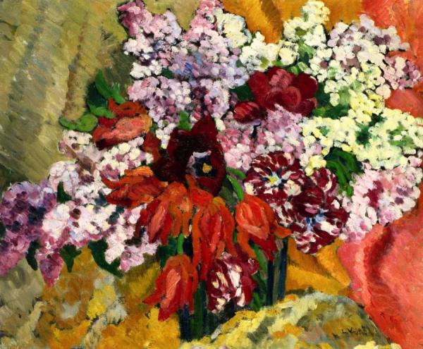 Bouquet Of Flowers by Louis Valtat