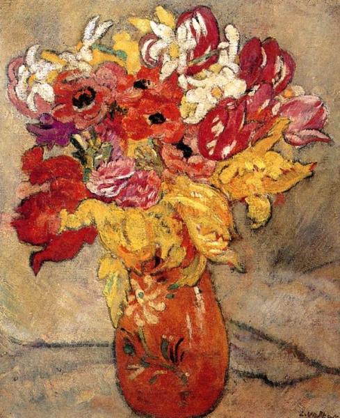 Bouquet Of Flowers by Louis Valtat Oil Painting Reproductions