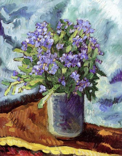 Bouquet Of Forget-me-not by Louis Valtat Oil Painting Reproductions