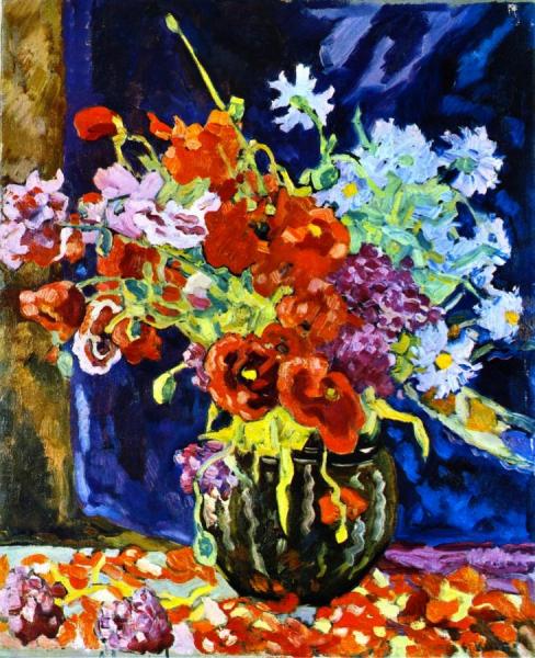 Louis Valtat Bouquet Of Poppies