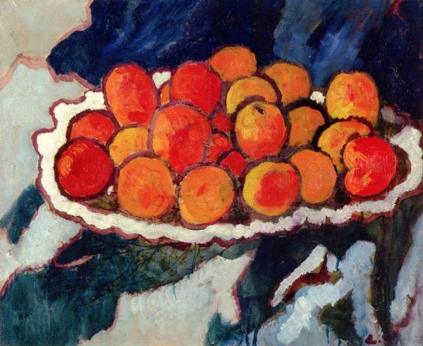 Bowl Of Peaches by Louis Valtat Oil Painting Reproductions