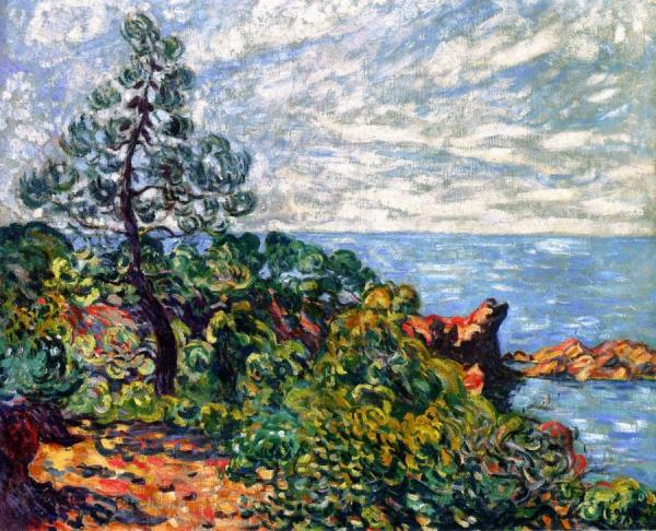 By The Sea At Agay by Louis Valtat