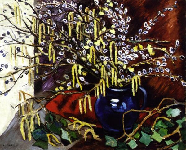 Chatons De Noisetiers by Louis Valtat